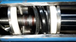 cylinder damage close-up repair