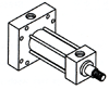 Cap Square Block Flange (MF6)