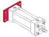 Cap Rectangular Flange