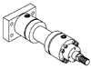 Cap Rectangular Flange